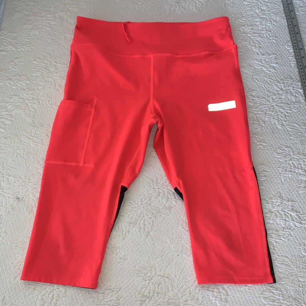 NORTH FACE Trail Movmynt Movment Active Workout Gym Hiking Capri‎ Coral Size XL